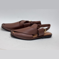 Roasted Coffee Brown Traditional Peshawari kheri/Chappal