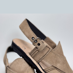 Desert Sand Handmade Suede Quetta Norozi Kheri/Chappal