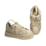 Women Shoesfor Men Tennis Retro Y2K Flower Star Punk Skateboard Shoes Male Fashion Sneakers Couples Platform Sports Casual Shoes