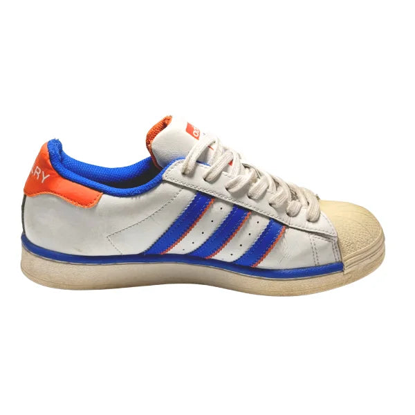 Adidas Originals Rivalry vs Superstar White Blue Orange