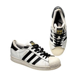 Mens Adidas superstar  Black White