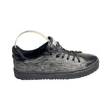 Grey and Black smokey Women's Low Top Sneakers