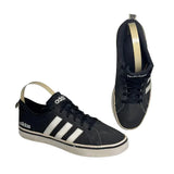 Adidas VS Pace Sneakers Mens US 10.5 EUR 44.3 Classic Black Leather B74494 VGC