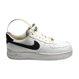 Nike Air Force 1 Low '07 White Black Pebbled Leather CT2302-100 Men's
